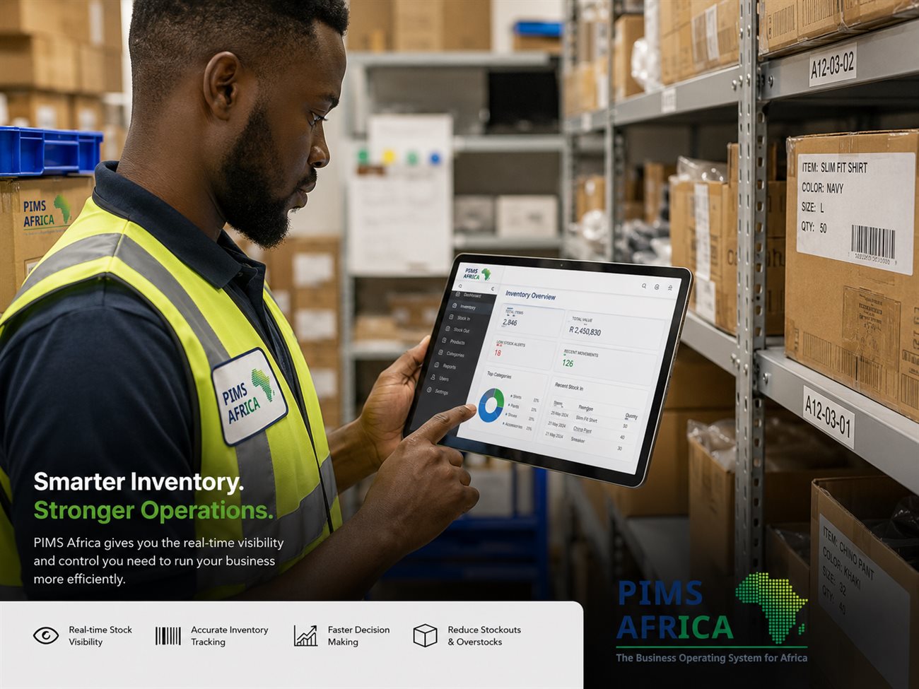 Real-time inventory management with PIMS Africa